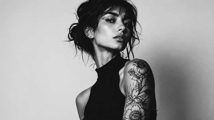 Black and grey tattoo inspiration portrait